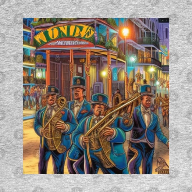 French Quarter Band by Stephanie Kennedy 